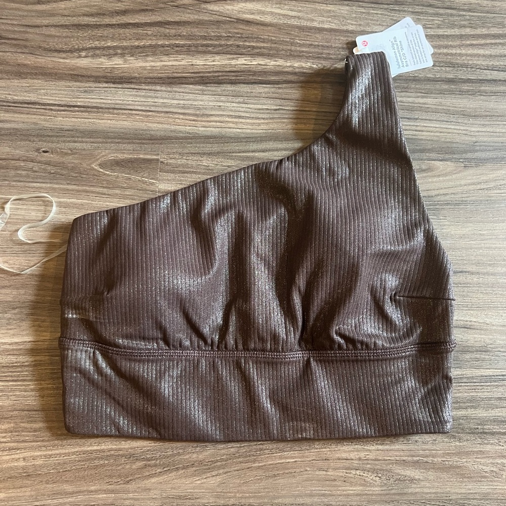 NWT Lululemon Athletica Align Asymmetrical Ribbed Light Support Bra
